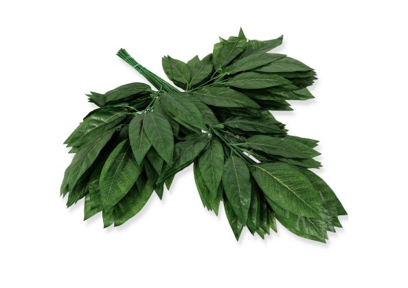 x35-009 Лист манго Н70 см из текстильных материалов